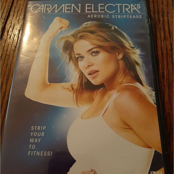 EUC Carmen Electra's Aerobic Striptease DVD- Disc 1 - Picture 1 of 4